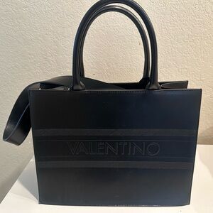 Mario Valentino Sleek Black Designer Bag